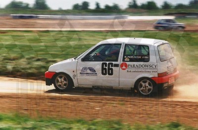 88. Włodzimierz Pawluczuk - Fiat Cinquecento Abarth.   (To zdjęcie w pełnej rozdzielczości możesz kupić na www.kwa-kwa.pl )