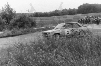 3. Andrzej Koper i Krzysztof Gęborys - Renault 11 Turbo.   (To zdjęcie w pełnej rozdzielczości możesz kupić na www.kwa-kwa.pl )