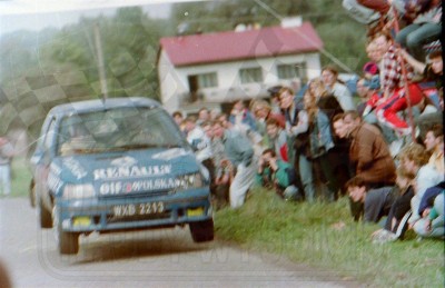 35. Waldemar Doskocz i Aleksander Dragon - Renault Clio Williams   (To zdjęcie w pełnej rozdzielczości możesz kupić na www.kwa-kwa.pl )