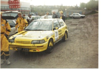 7. Piotr Wróblewski i Marek Kaczmarek - Toyota Corolla GTi 16V   (To zdjęcie w pełnej rozdzielczości możesz kupić na www.kwa-kwa.pl )