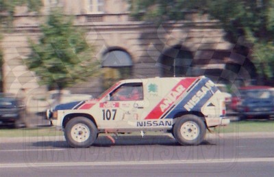 9. J.Riviere i R.Termens - Nissan Terrano.   (To zdjęcie w pełnej rozdzielczości możesz kupić na www.kwa-kwa.pl )