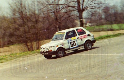 68. Bartłomiej Kulesza i Adam Klepadło - Polski Fiat 126p.   (To zdjęcie w pełnej rozdzielczości możesz kupić na www.kwa-kwa.pl )