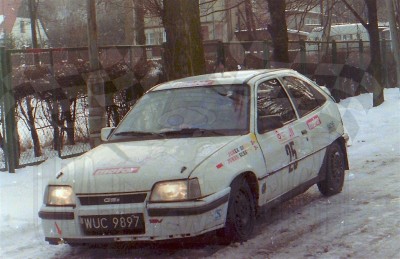 71. Jerzy Dyszy i Jerzy Substyk - Opel Kadett GSi 16V.   (To zdjęcie w pełnej rozdzielczości możesz kupić na www.kwa-kwa.pl )