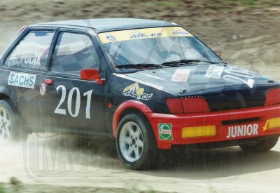 32. Robert Polak - Ford Fiesta XR2i.   (To zdjęcie w pełnej rozdzielczości możesz kupić na www.kwa-kwa.pl )