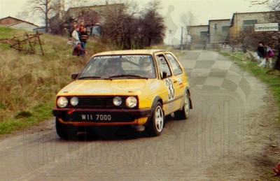 119. Włodzimierz Skrodzki i Erwin Meisel - VW Golf GTi 16S.   (To zdjęcie w pełnej rozdzielczości możesz kupić na www.kwa-kwa.pl )