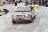 44. Sławomir Szaflicki i Andrzej Górski - Mazda 323 Turbo 4wd.   (To zdjęcie w pełnej rozdzielczości możesz kupić na www.kwa-kwa.pl )