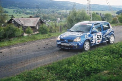 36. Zsolt Penzes i Janos Zachar - Renault Clio   (To zdjęcie w pełnej rozdzielczości możesz kupić na www.kwa-kwa.pl )