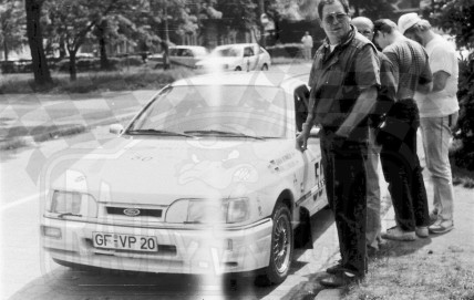 3. Ford Sierra Saphire Cosworth 4x4 niemieckiej załogi Jurgen Riethmuller i Jorg Schneider.   (To zdjęcie w pełnej rozdzielczości możesz kupić na www.kwa-kwa.pl )