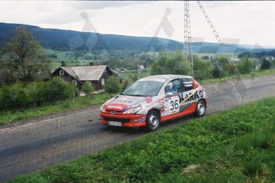24. Łukasz Szterleja i Marek Lisicki - Peugeot 206 XS  (To zdjęcie w pełnej rozdzielczości możesz kupić na www.kwa-kwa.pl )