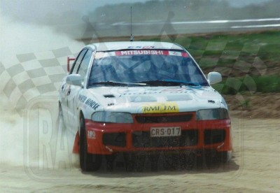 14. Leszek Kuzaj - Mitsubishi Lancer Evo III.   (To zdjęcie w pełnej rozdzielczości możesz kupić na www.kwa-kwa.pl )