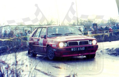 17. Marek Sadowski i K.Koński - Lancia Delta Integrale HF 16V.   (To zdjęcie w pełnej rozdzielczości możesz kupić na www.kwa-kwa.pl )