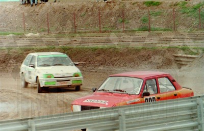 14. Janusz Siniarski - Skoda 135, Adam Polak - Ford Fiesta XR2i   (To zdjęcie w pełnej rozdzielczości możesz kupić na www.kwa-kwa.pl )