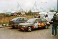 9. Jacek Jerschina i Andrzej Białowąs - Peugeot 309 GTi 16V.   (To zdjęcie w pełnej rozdzielczości możesz kupić na www.kwa-kwa.pl )