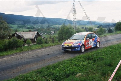 22. Piotr Leoniec i Krzysztof Maskalan - Peugeot 206 XS  (To zdjęcie w pełnej rozdzielczości możesz kupić na www.kwa-kwa.pl )