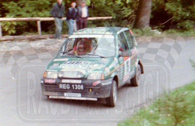 68. Marek Ryndak i Stanisław Bernadzik - Fiat Cinquecento Abarth   (To zdjęcie w pełnej rozdzielczości możesz kupić na www.kwa-kwa.pl )