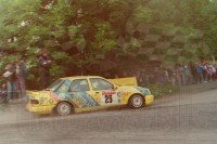 53. Maciej Kołomyjski i Sławomir Łuba - Ford Sierra Saphire Cosworth RS.   (To zdjęcie w pełnej rozdzielczości możesz kupić na www.kwa-kwa.pl )