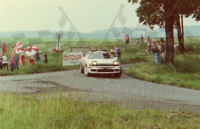 91. Marek Gieruszczak i Marek Skrobot - Toyota Celica GT4.   (To zdjęcie w pełnej rozdzielczości możesz kupić na www.kwa-kwa.pl )