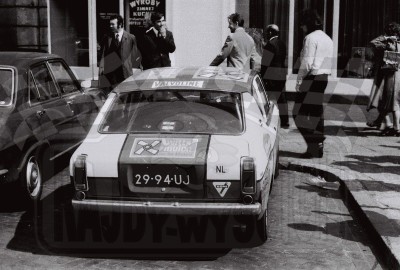 25. Teus Wijnbelt i Eces Bax - Datsun Cherry. (3)  (To zdjęcie w pełnej rozdzielczości możesz kupić na www.kwa-kwa.pl )