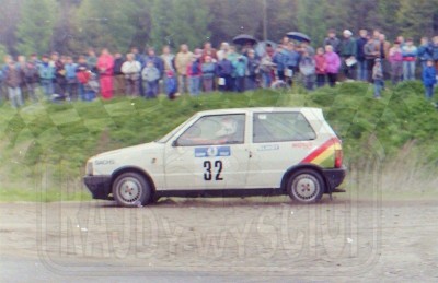 29. Jerzy Dyszy i Zbigniew Atłowski - Fiat Uno Turbo.   (To zdjęcie w pełnej rozdzielczości możesz kupić na www.kwa-kwa.pl )