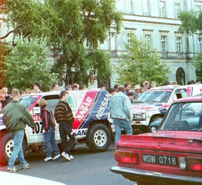 21. Ekipa Hiszpańskiego Nissana Terrano.   (To zdjęcie w pełnej rozdzielczości możesz kupić na www.kwa-kwa.pl )