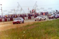 33. Piotr Granica - Suzuki Swift, i Wojciech Koczeski - Toyota Corolla   (To zdjęcie w pełnej rozdzielczości możesz kupić na www.kwa-kwa.pl )