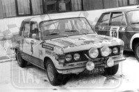 9. Maciej Stawowiak i Jan Czyżyk - Polski Fiat 125p 1600  (To zdjęcie w pełnej rozdzielczości możesz kupić na www.kwa-kwa.pl )