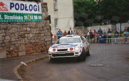 3. Cezary Fuchs i Robert Ziemski - Toyota Celica GT Four     (To zdjęcie w pełnej rozdzielczości możesz kupić na www.kwa-kwa.pl )