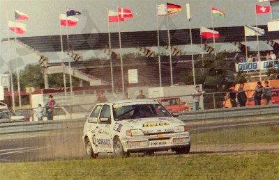 42. Adam Polak - Ford Fiesta XR2i.   (To zdjęcie w pełnej rozdzielczości możesz kupić na www.kwa-kwa.pl )