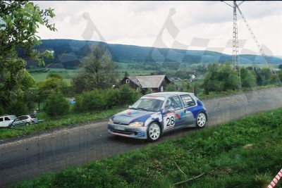 20. Marcin Mucha i Przemysław Bosek - Peugeot 106 Maxi  (To zdjęcie w pełnej rozdzielczości możesz kupić na www.kwa-kwa.pl )