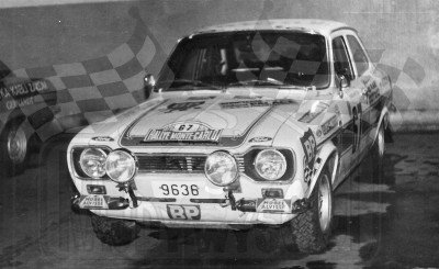 11. Alois Kridel, Leon Linden i Paul Dunkel - Ford Escort 2000 RS  (To zdjęcie w pełnej rozdzielczości możesz kupić na www.kwa-kwa.pl )
