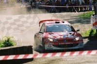 47. Bruno Thiry i Jean Marc Fortin - Peugeot 206 WRC  (To zdjęcie w pełnej rozdzielczości możesz kupić na www.kwa-kwa.pl )