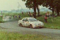 87. Kurt Gottlicher i Werner Jahrbacher - Ford Sierra Saphire Cosworth.   (To zdjęcie w pełnej rozdzielczości możesz kupić na www.kwa-kwa.pl )