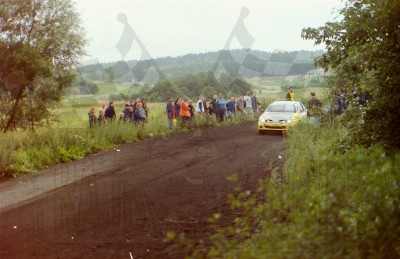 86. Michał Bębenek i Grzegorz Bębenek - Renault Megane coupe   (To zdjęcie w pełnej rozdzielczości możesz kupić na www.kwa-kwa.pl )