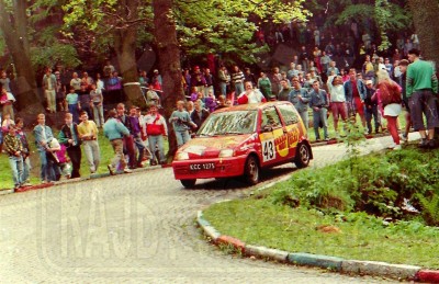 113. Mariusz Ficoń i Andrzej Witek - Fiat Cinquecento.   (To zdjęcie w pełnej rozdzielczości możesz kupić na www.kwa-kwa.pl )