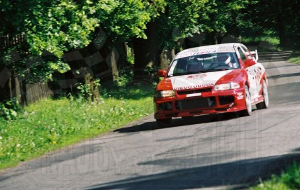 6. Zsolt Penzes i Janos Zachar - Mitsubishi Lancer Evo  (To zdjęcie w pełnej rozdzielczości możesz kupić na www.kwa-kwa.pl )