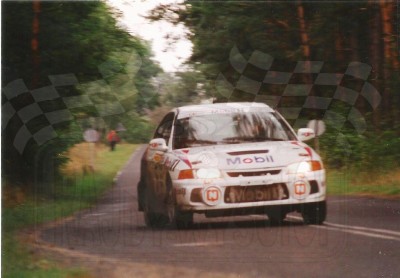 28. Jarosław Pineles i Maciej Wodniak - Mitsubishi Lancer Evo IV    (To zdjęcie w pełnej rozdzielczości możesz kupić na www.kwa-kwa.pl )