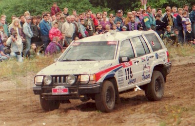 173. C.Jensen, P.Berg i B.Hibbs - Chrysler Jeep.   (To zdjęcie w pełnej rozdzielczości możesz kupić na www.kwa-kwa.pl )