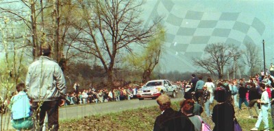25. Jerzy Wierzbołowski i Bogusław Lepiarz - Ford Sierra Saphire Cosworth RS   (To zdjęcie w pełnej rozdzielczości możesz kupić na www.kwa-kwa.pl )