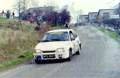 124. Krzysztof Wołkowyski i Robert Domański - Opel Kadett GSi 16V,   (To zdjęcie w pełnej rozdzielczości możesz kupić na www.kwa-kwa.pl )