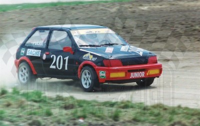 11. Robert Polak - Ford Fiesta XR2i   (To zdjęcie w pełnej rozdzielczości możesz kupić na www.kwa-kwa.pl )