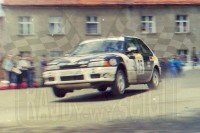 55. Willy Duvel i Harald Brock - Mazda 323 Familia Turbo 4wd.   (To zdjęcie w pełnej rozdzielczości możesz kupić na www.kwa-kwa.pl )
