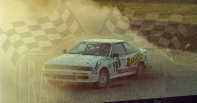 18. Andrzej Kalitowicz - Toyota Celica GT4.   (To zdjęcie w pełnej rozdzielczości możesz kupić na www.kwa-kwa.pl )