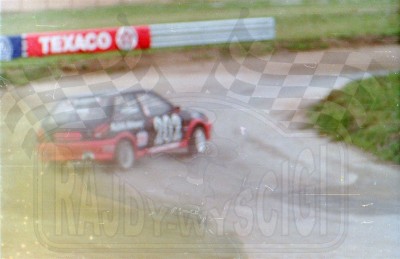 16. Andrzej Dziurka - Ford Fiesta XR2i   (To zdjęcie w pełnej rozdzielczości możesz kupić na www.kwa-kwa.pl )