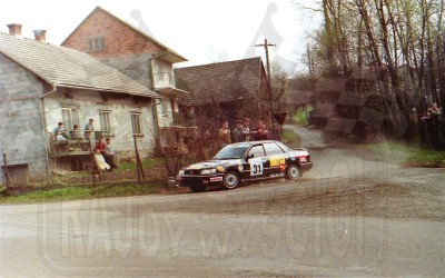 11. Juliusz Palonka i Stanisław Bazan - Subaru Legacy RS   (To zdjęcie w pełnej rozdzielczości możesz kupić na www.kwa-kwa.pl )