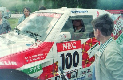 5. Kenjiro Shinozuka i H.Magne - Mitsubishi Pajero.   (To zdjęcie w pełnej rozdzielczości możesz kupić na www.kwa-kwa.pl )