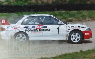 27. Leszek Kuzaj - Mitsubishi Lancer Evo III.   (To zdjęcie w pełnej rozdzielczości możesz kupić na www.kwa-kwa.pl )