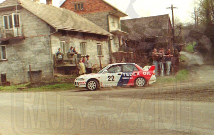 3. Piotr Świeboda i Andrzej Górski - Mitsubishi Lancer Evo III   (To zdjęcie w pełnej rozdzielczości możesz kupić na www.kwa-kwa.pl )