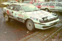 1. Toyota Celica GT4 załogi Paweł Przybylski i Krzysztof Gęborys.   (To zdjęcie w pełnej rozdzielczości możesz kupić na www.kwa-kwa.pl )