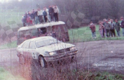 64. Paweł Przybylski i Krzysztof Gęborys - Audi Quattro coupe.   (To zdjęcie w pełnej rozdzielczości możesz kupić na www.kwa-kwa.pl )