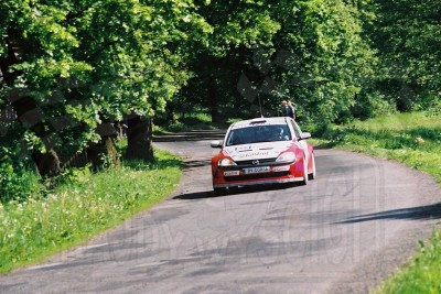 17. Michał Kościuszko i Tomasz Borysławski - Opel corsa Super 1600  (To zdjęcie w pełnej rozdzielczości możesz kupić na www.kwa-kwa.pl )